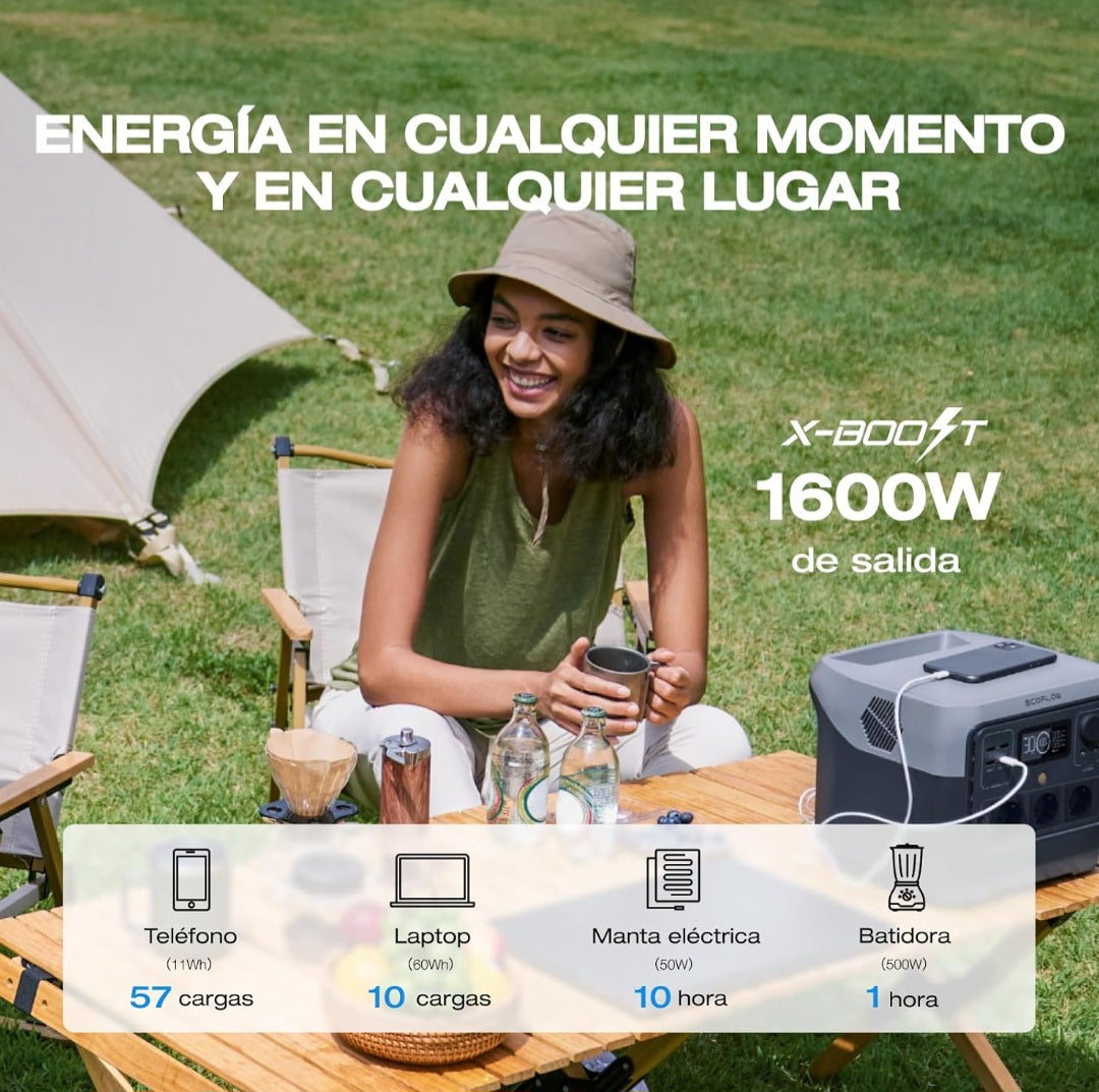 Bateria Solar Portatil 768w